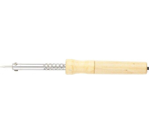 Паяльники электрические SPARTA Паяльник с ручкой из дерева, 40 Вт, 220 В 913102