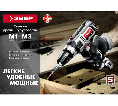 ЗУБР ДШ-М3-500-2