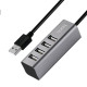 USB хаб HOCO (6957531038139) HB1 USB-хаб 4хUSB - tarnish