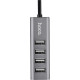USB хаб HOCO (6957531038139) HB1 USB-хаб 4хUSB - tarnish