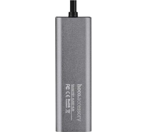 USB хаб HOCO (6957531038139) HB1 USB-хаб 4хUSB - tarnish