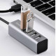 USB хаб HOCO (6957531038139) HB1 USB-хаб 4хUSB - tarnish