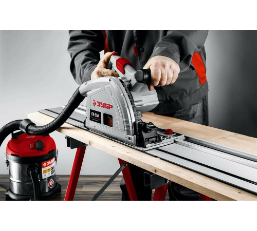 ЗУБР ПП-55Н Пила погружная с шиной, 90°-55 мм, диск 165 мм