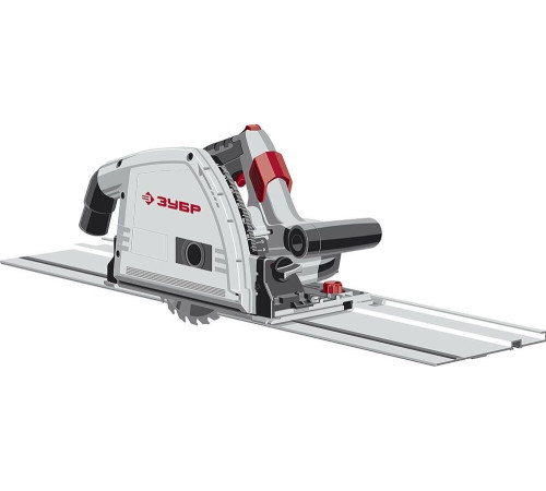 ЗУБР ПП-55Н Пила погружная с шиной, 90°-55 мм, диск 165 мм