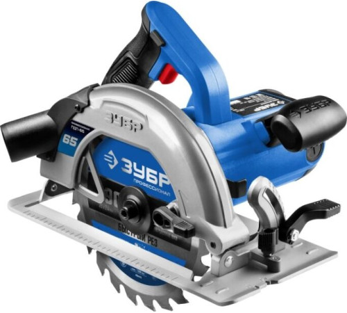 ЗУБР ПДП-65 Пила дисковая, 90°-65 мм, диск 190 мм, 1600 Вт, Профессионал