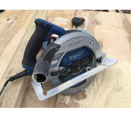 ЗУБР ПДП-65 Пила дисковая, 90°-65 мм, диск 190 мм, 1600 Вт, Профессионал