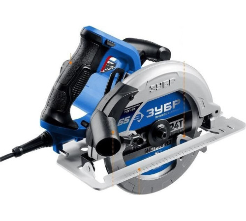 ЗУБР ПДП-65 Пила дисковая, 90°-65 мм, диск 190 мм, 1600 Вт, Профессионал