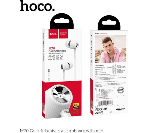 HOCO (6931474717429) M70 GACEFUL, белый