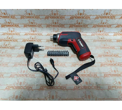 ЗУБР ЗО-Е-3.6 Ли VIX отвертка аккумуляторная 3.6 В, в коробке