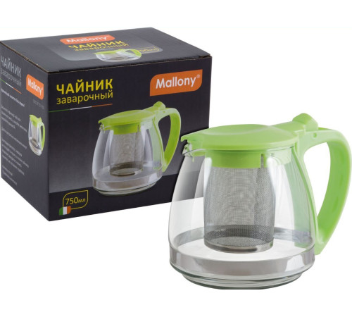Чайник MALLONY Чайник заварочный, DECOTTO-750, 750мл (910106)