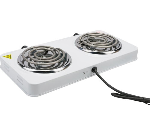 DELTA D-705 двухконфорочная спираль белая (5)