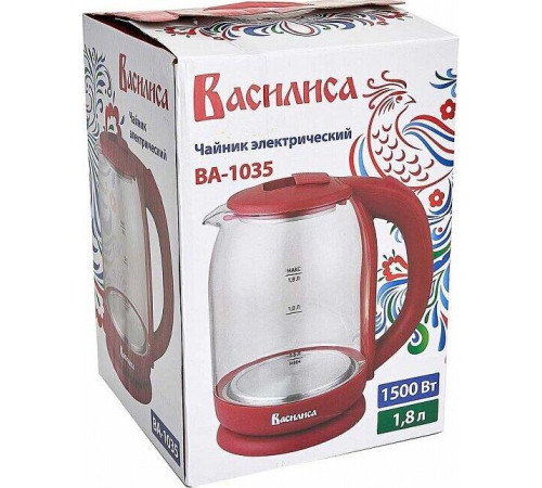 ВАСИЛИСА ВА-1035 стекло бордовый