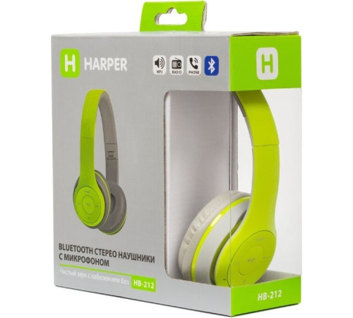 HARPER HB-212 белый\зеленый