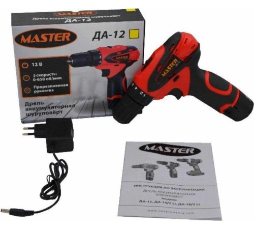 MASTER ДА-14/2LI Дрель шуруповёрт аккумуляторная 00-00013623