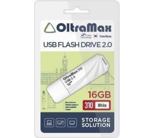 OLTRAMAX OM-16GB-310-White