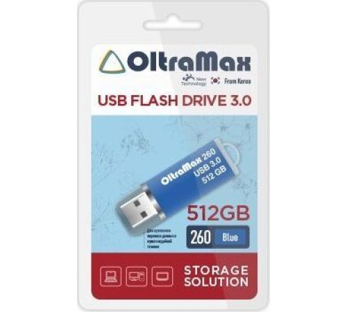 OLTRAMAX OM-512GB-260-Blue USB 3.0