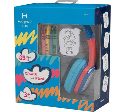 HARPER KIDS HN-302 синий\красный