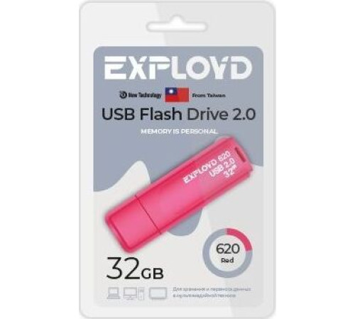 EXPLOYD EX-32GB-620-Red