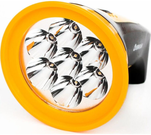 ULTRAFLASH (12868) LED3807M черный/желтый