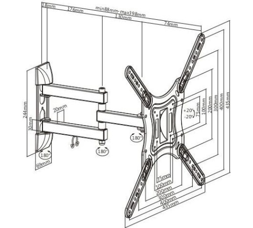 ULTRAMOUNTS UM870W для 23