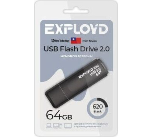 EXPLOYD EX-64GB-620-Black