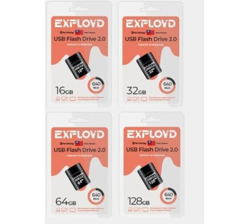 EXPLOYD EX-64GB-640-Black