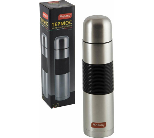 MALLONY Термос нерж. сталь NUOVO, 1л (005234)