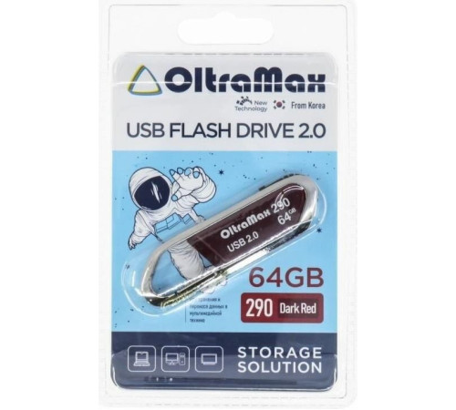 OLTRAMAX OM-64GB-290-Dark Red