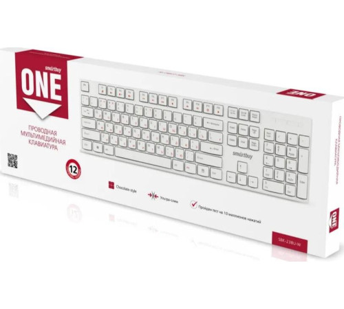 SMARTBUY (SBK-238U-W) ONE 238 USB, белый