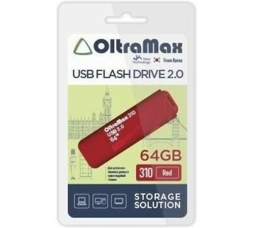 OLTRAMAX OM-64GB-310-Red