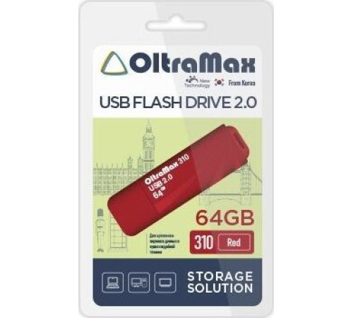 OLTRAMAX OM-64GB-310-Red