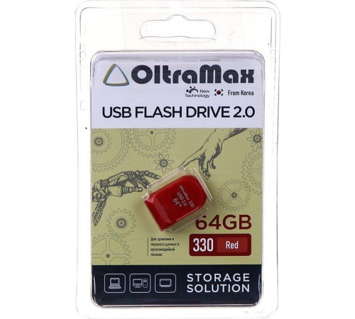 OLTRAMAX OM-64GB-330-Red