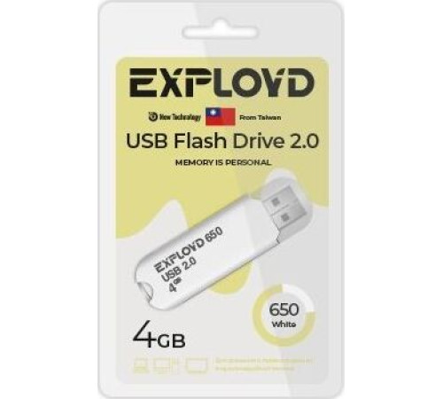EXPLOYD EX-4GB-650-White