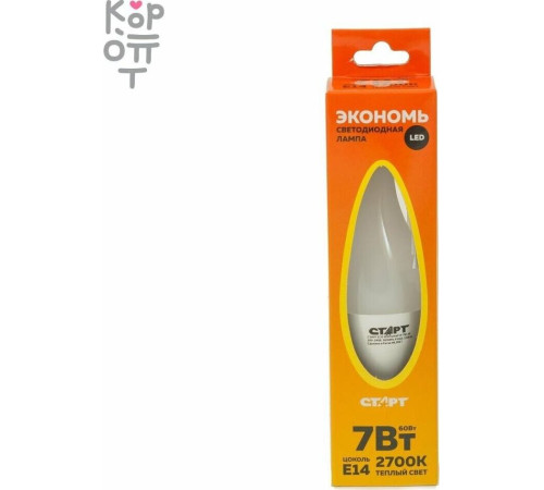 СТАРТ (17282) LEDCANDLE E14 7W30 WS