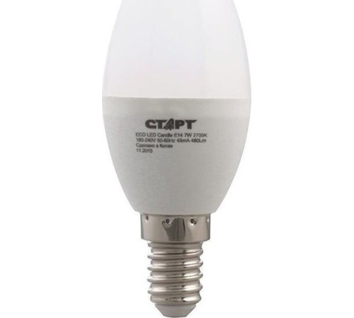 СТАРТ (17282) LEDCANDLE E14 7W30 WS