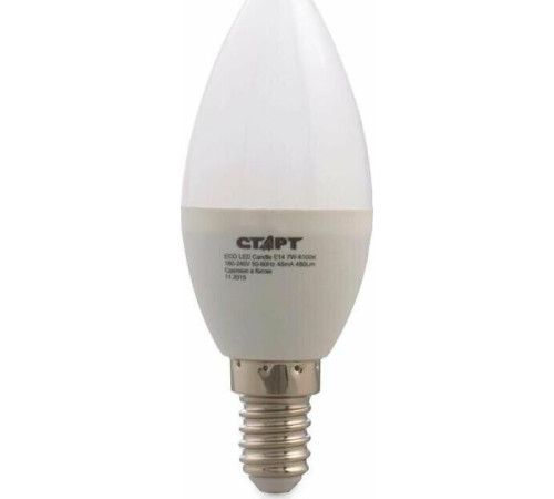 СТАРТ (17281) LEDCANDLE E14 7W40 WS