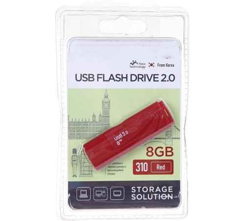 OLTRAMAX OM-8GB-310-Red