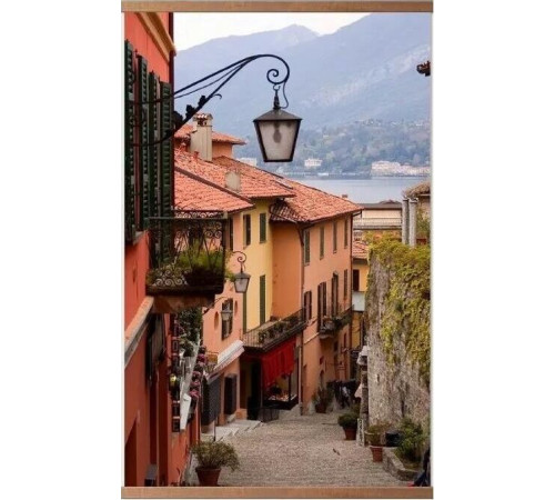 ДЫХАНИЕ ТЕПЛА Электрообогреватель бытовой настенный (рис.Итальянский дворик)19с426