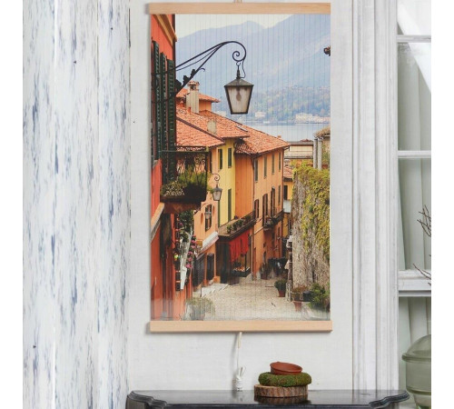 ДЫХАНИЕ ТЕПЛА Электрообогреватель бытовой настенный (рис.Итальянский дворик)19с426