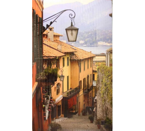 ДЫХАНИЕ ТЕПЛА Электрообогреватель бытовой настенный (рис.Итальянский дворик)19с426