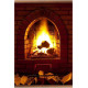 ДЫХАНИЕ ТЕПЛА бытовой настенный (рис. Камин)17с411