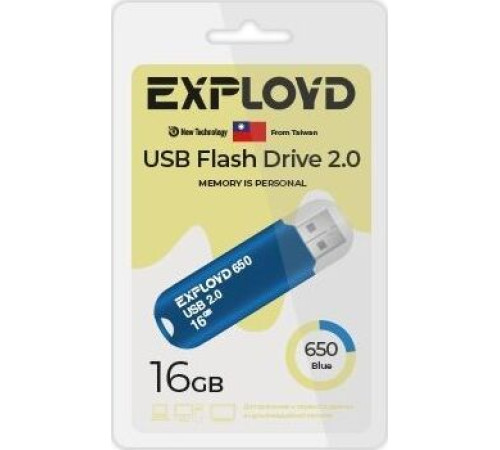 EXPLOYD EX-16GB-650-Blue