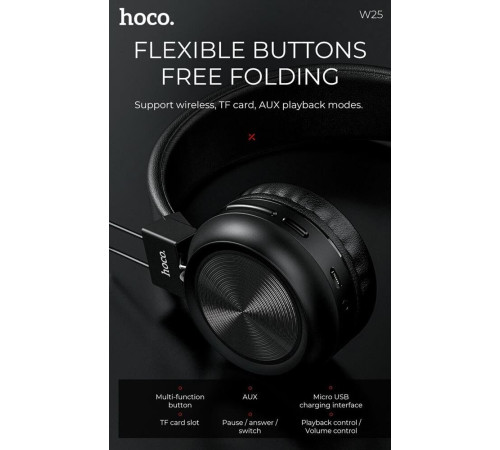 HOCO (6931474710062) W25 PROMISE черный