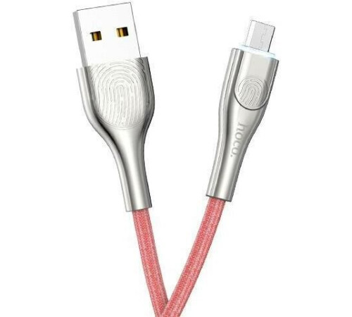 HOCO (6931474744906) X59 USB (m)-microUSB (m) 1.0м - красный