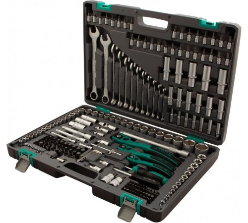 GROSS Набор инструментов 216 предметов, 120 зубьев, CrV 1/2