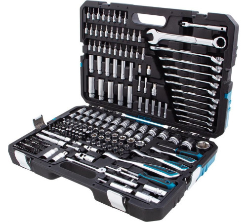 GROSS Набор инструментов 216 предметов, 120 зубьев, CrV 1/2