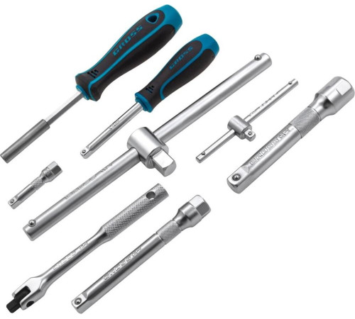 GROSS Набор инструментов 216 предметов, 120 зубьев, CrV 1/2