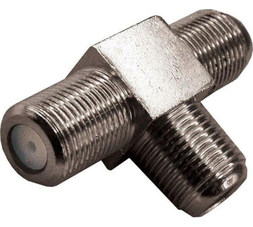 REXANT (06-0022-A) ПЕРЕХОДНИК АНТЕННЫЙ, (3-ГНЕЗДА F), ТРОЙНИК, (1ШТ.)