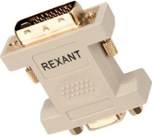 REXANT (17-6821) Переходник штекер DVI-I - гнездо VGA