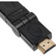 REXANT (17-6813) Переходник штекер HDMI - гнездо HDMI, поворотный